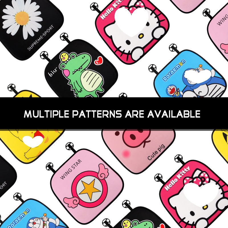 غطاء مقعد السيارة مخصص الطباعة المخملية حصيرة مقعد السيارة الكرتون الجبهة وسادة مقعد السائق حصيرة ومجموعة غطاء المقعد الخلفي للطفل النساء الرجل