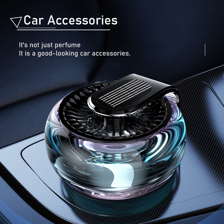 معطرات الهواء للسيارة الدوارة بالطاقة الشمسية