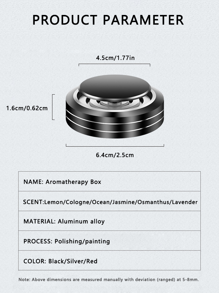 07 معطر جو برائحة عطرة للسيارة