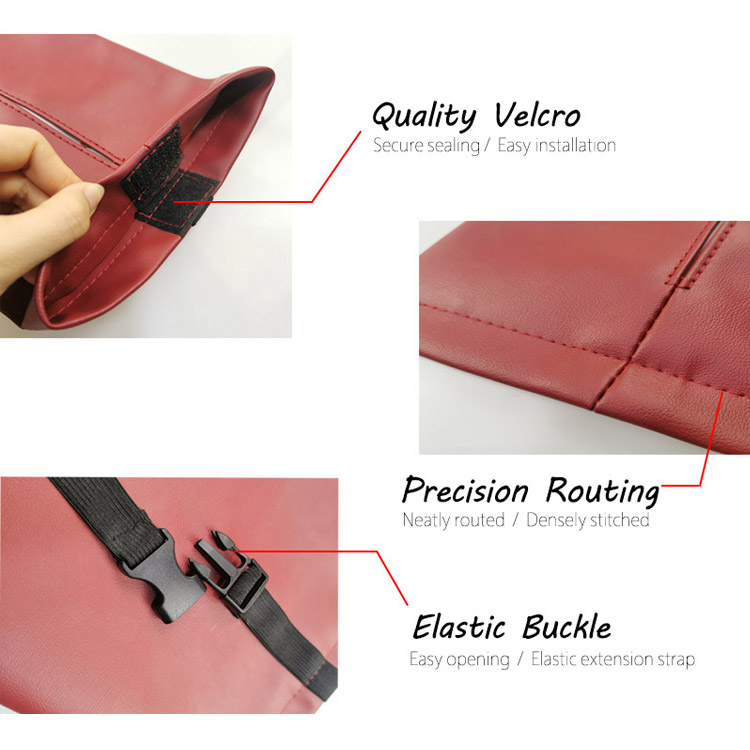  حامل مناديل للسيارة حامل مناديل جلد نابا معلق حاجب للسيارة حامل مناديل للسيارة حامل مناديل للمقعد الخلفي منظم معلق