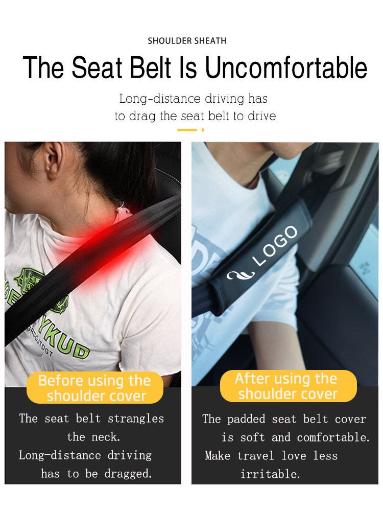 02 حامي الكتف حزام مقعد السيارة