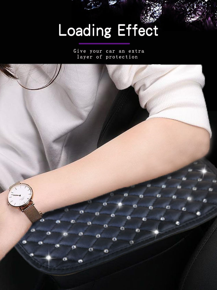 07 غطاء مسند ذراع السيارة الماسي