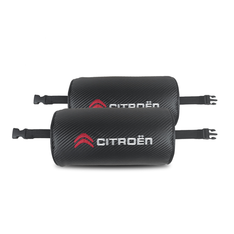 ألياف الكربون السيارات الاسترخاء مسند الرأس سيارة الرقبة وسادة الرقبة دعم لآلام الرقبة السفر