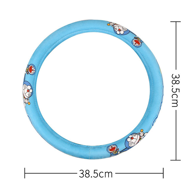 لطيف الكرتون نمط اكسسوارات السيارات 15 بوصة غطاء عجلة القيادة العالمي أفخم النسيج لينة دافئ قبضة حامي للسيارات 