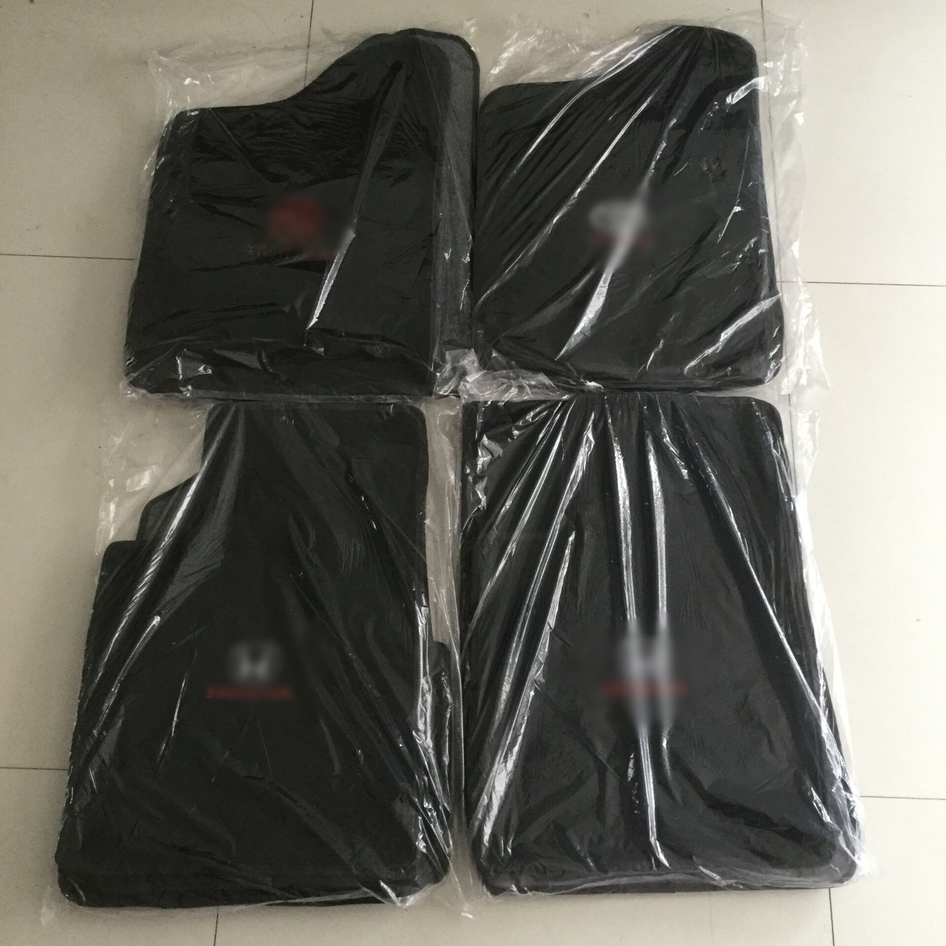 دواسات أرضية داخلية للسيارة من جلد الغزال - 3 قطع من المخمل والكتان سجادات أرضية داخلية باللون الأسود مناسبة عالمية لحماية الطقس للسيارة