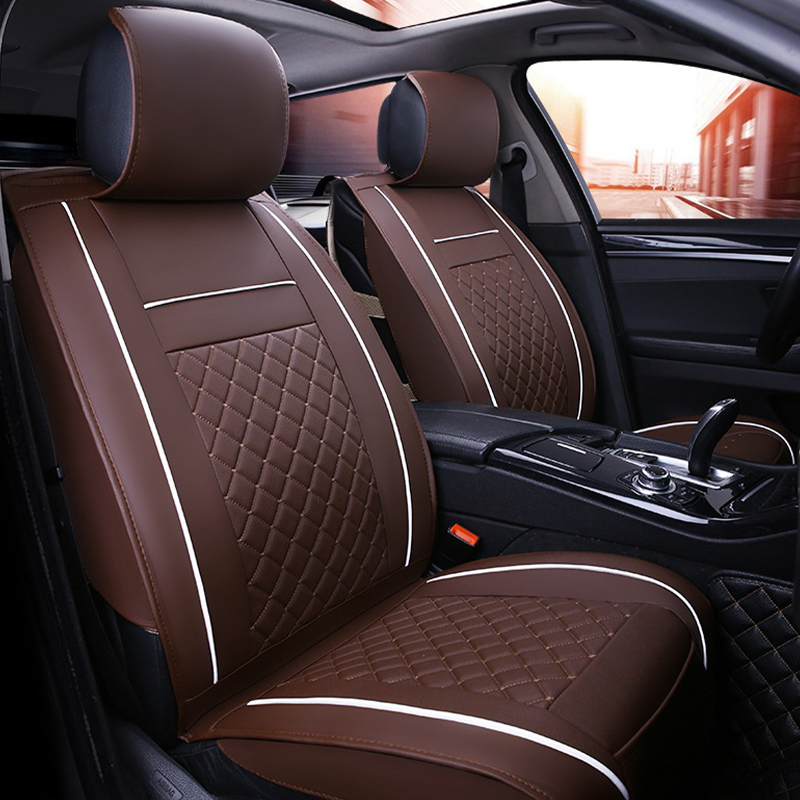 وسادة مقعد سيارة محيطة كبيرة ثلاثية الأبعاد مقاومة للاهتراء وسادة جلدية واقية وسائد مقعد عالمية تناسب معظم المركبات