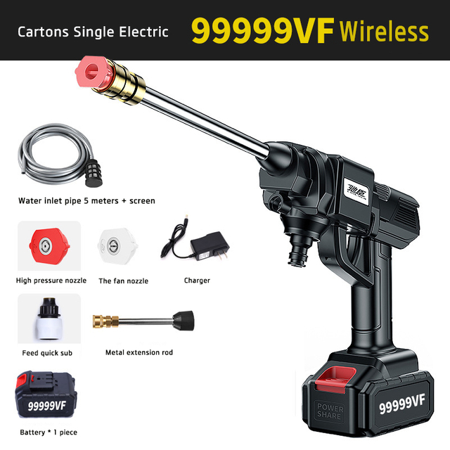 21 فولت اللاسلكي بطارية الليثيوم المحمولة طاقة طاقة ضغط غسالة غسالة غسالة ضخ ضخ المياه للمنزل في الهواء الطلق في الهواء الطلق 