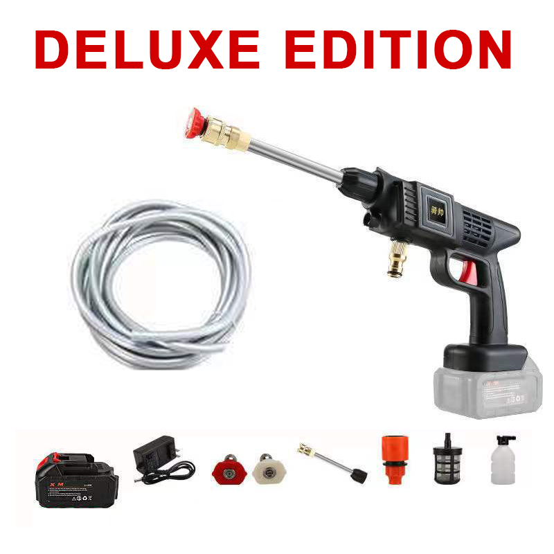 مدفع مائي لضغط مرتفع لضغط مرتفع لسيارة تنظيف الأسرة المنزلية المحمولة سقي مسدس المياه