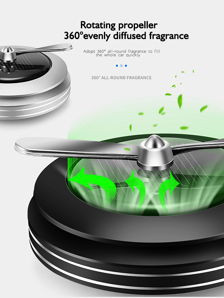 06 نموذج عطر سيارة الطاقة الشمسية