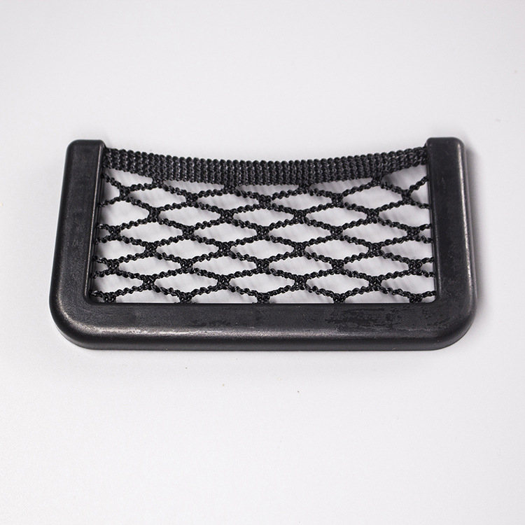 حامل المحفظة لمنظم تخزين السيارة للسيارة لحقيبة المحفظة الهاتف العالمي للسيارة حقيبة سلسلة جانبية لمقعد السيارة شبكة تخزين جانبية