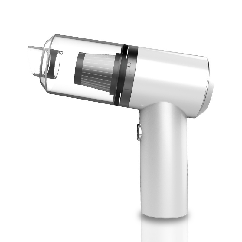 فراغ السيارة قوي الشفط 6000PA طاقة عالية صغيرة محمولة باليد كولون مكنسة كهربائية مع مصابيح LED الاستخدام الجاف الجاف للمنزل والسيارات