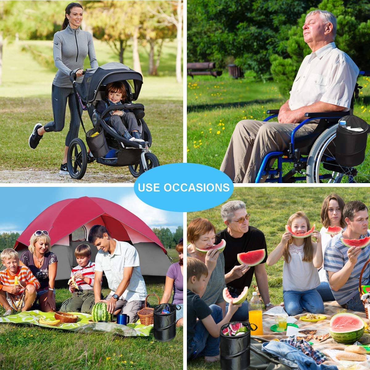 قابلة للطي سلة المهملات سيارة تخزين دلو تخزين حقيبة سيارة بن الصانع