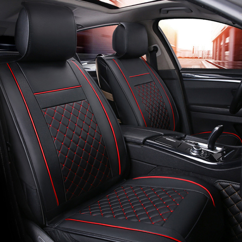 وسادة مقعد سيارة محيطة كبيرة ثلاثية الأبعاد مقاومة للاهتراء وسادة جلدية واقية وسائد مقعد عالمية تناسب معظم المركبات