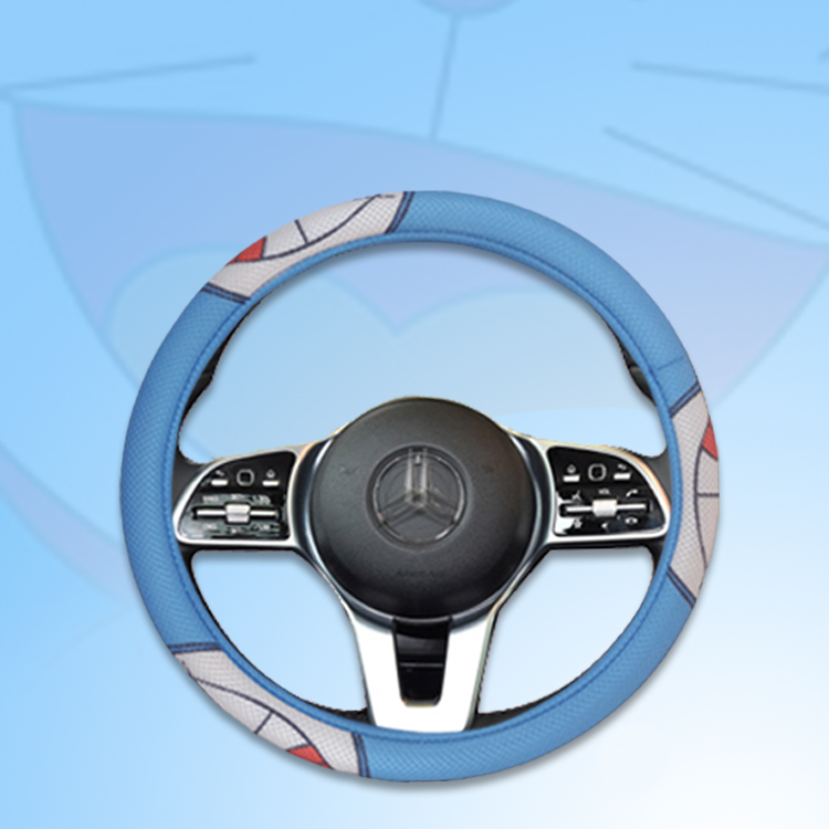 اكسسوارات الديكور سيارة العسل الجليد الحرير الكرتون غطاء عجلة القيادة