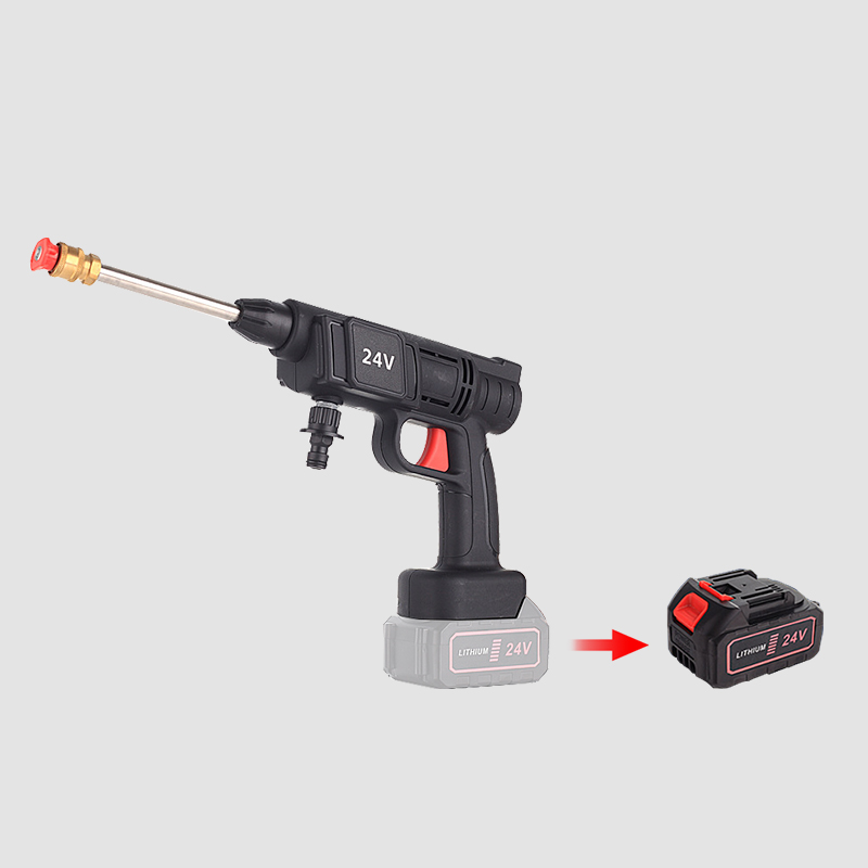 مدفع مائي لضغط مرتفع لضغط مرتفع لسيارة تنظيف الأسرة المنزلية المحمولة سقي مسدس المياه