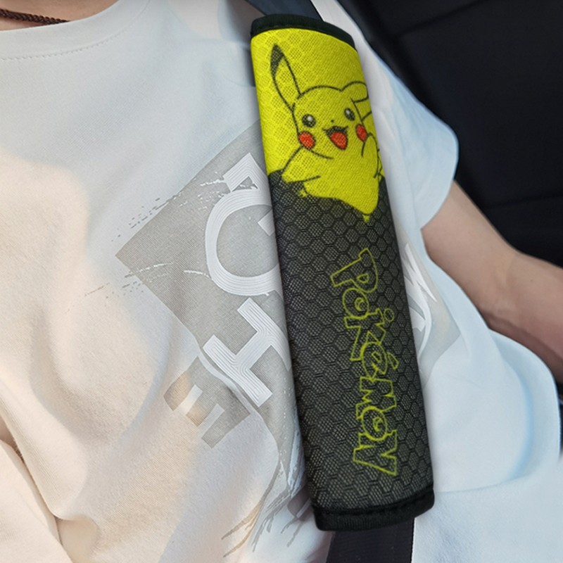 Honeycomb ICE Silk Cartoon Car Seat منصات الكتف