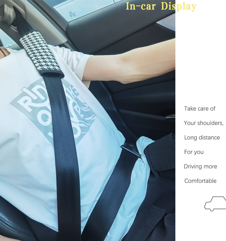 07 غطاء وسادة الكتف حزام مقعد السيارة