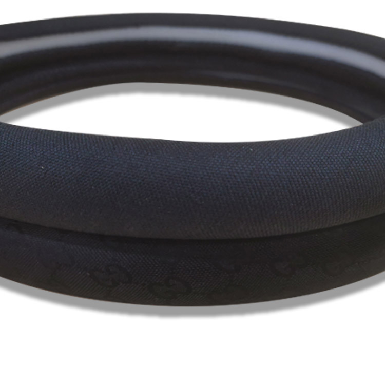  جميل أربعة فصول العام القطن والكتان النسيج وغطاء عجلة قيادة السيارة عالية الجودة عدم الانزلاق مع نمط التطريز