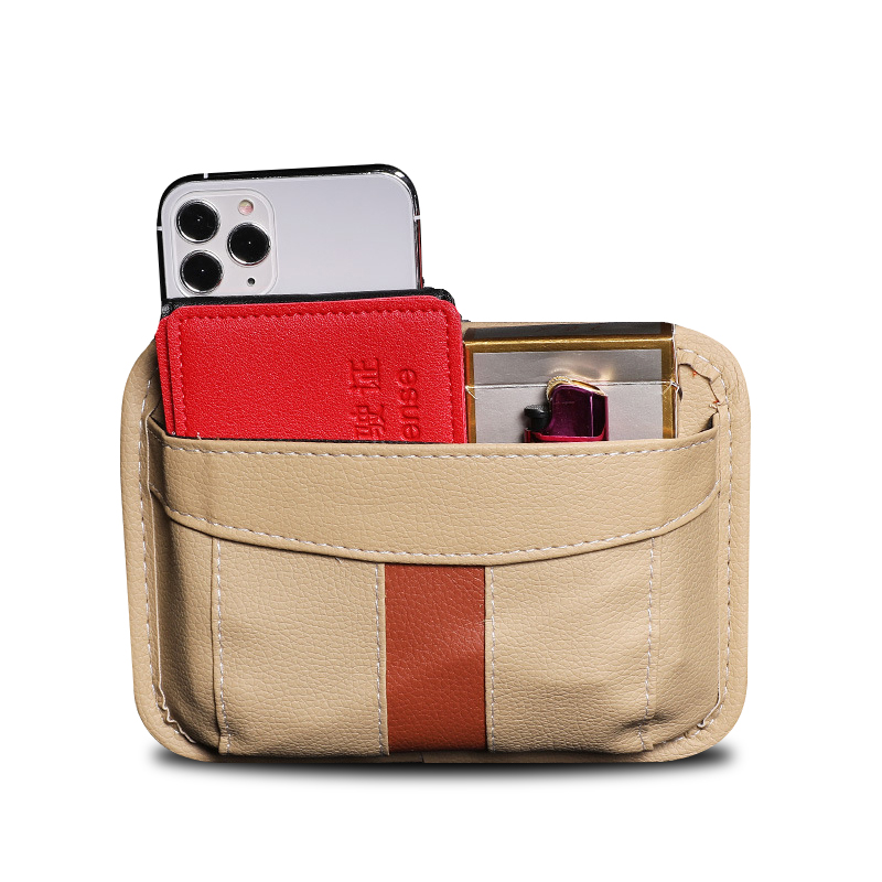 حقيبة منظم للجيب الجانبي للسيارة ، حامل نظارة شمسية للهاتف الخليوي ، مقعد السيارة ، حشو الفجوة الداخلية ، منظم الملحقات الداخلية لمقعد السيارة ، نافذة وحدة التحكم ، جيب تخزين السيارة من الجلد الصناعي 