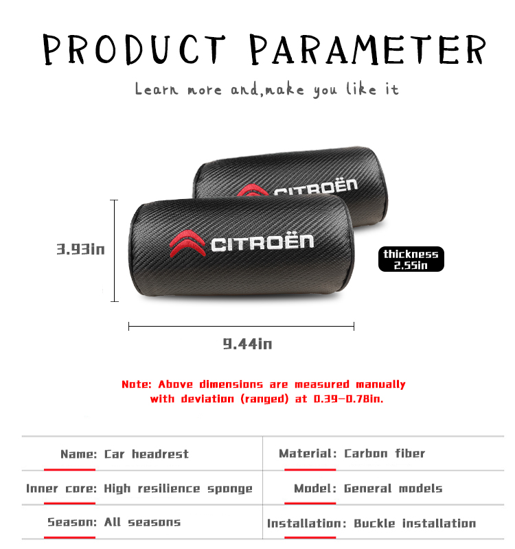 06 مسند رأس استرخاء من ألياف الكربون