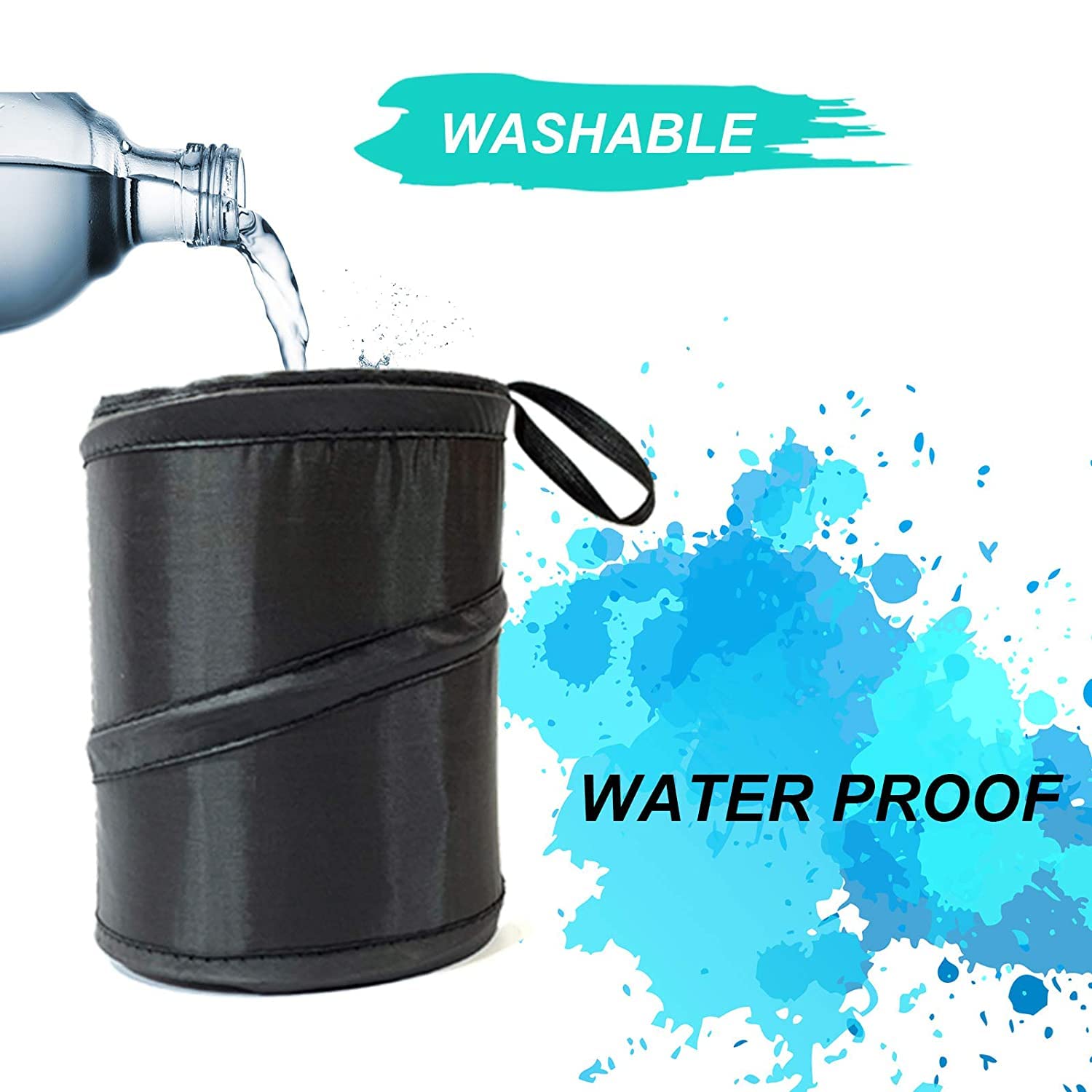 قابلة للطي سلة المهملات سيارة تخزين دلو تخزين حقيبة سيارة بن الصانع