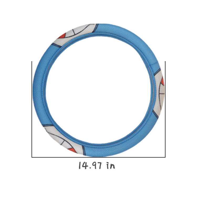 اكسسوارات الديكور سيارة العسل الجليد الحرير الكرتون غطاء عجلة القيادة