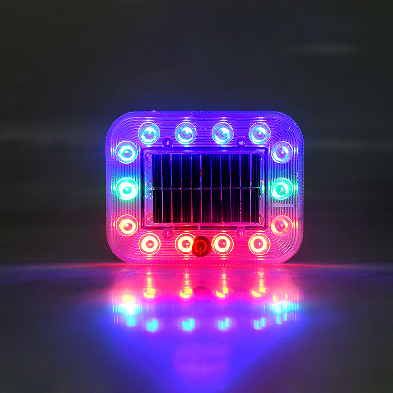 مصابيح LED جديدة تعمل باللمس من الجيل الثالث ، ضوء فلاش يعمل بالطاقة الشمسية ، ضوء مضاد للخلف الخلفي ، مصباح جانبي للسلامة لوقوف السيارات