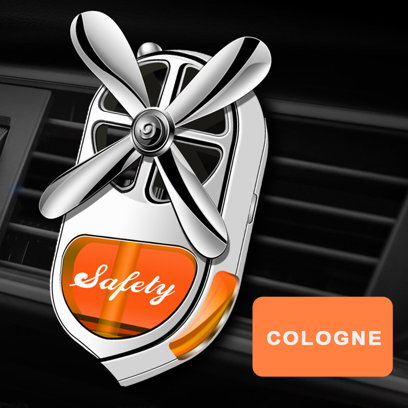 معطر هواء للسيارة يدوم طويلاً معطر للسيارة بزيت عطري مع 4 زيوت عطرية طبيعية (كولونيا ، محيط ، أوسمانثوس ، ليمون) لمخرج هواء السيارة