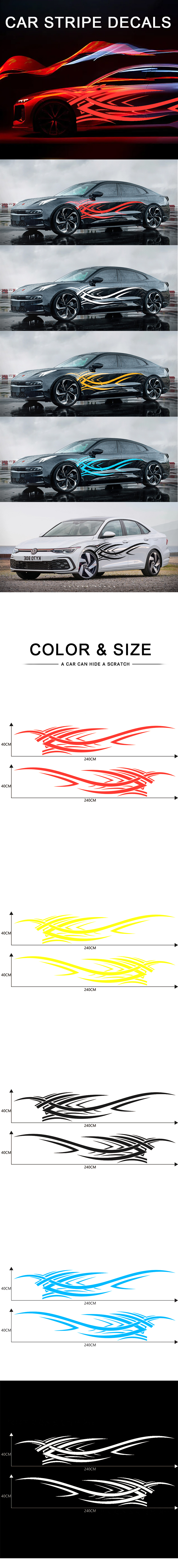 لهب الطوطم ملصقات خط الخصر