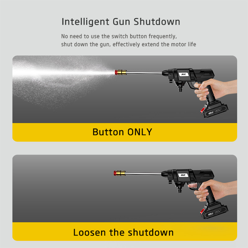 21 فولت اللاسلكي بطارية الليثيوم المحمولة طاقة طاقة ضغط غسالة غسالة غسالة ضخ ضخ المياه للمنزل في الهواء الطلق في الهواء الطلق 