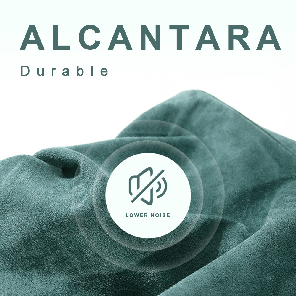 منظم صندوق السيارة ذو سعة كبيرة مصنوع من جلد PVC مع مادة الكانتارا الفاخرة الخفيفة مع صندوق تخزين مغناطيسي قوي للفتح والإغلاق بلونين