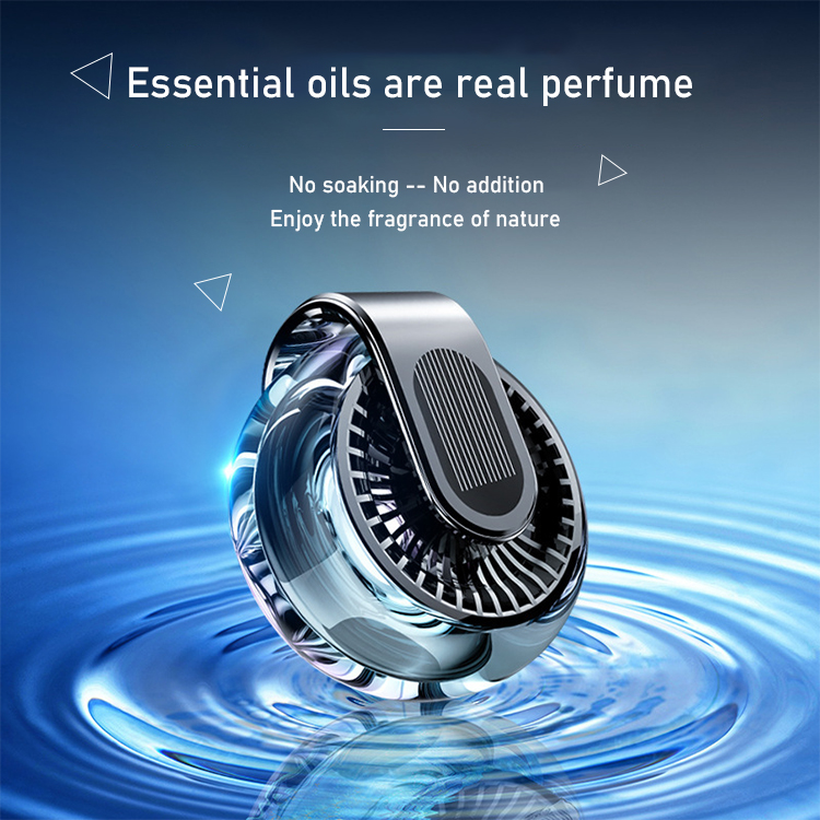 معطرات الهواء للسيارة الدوارة بالطاقة الشمسية