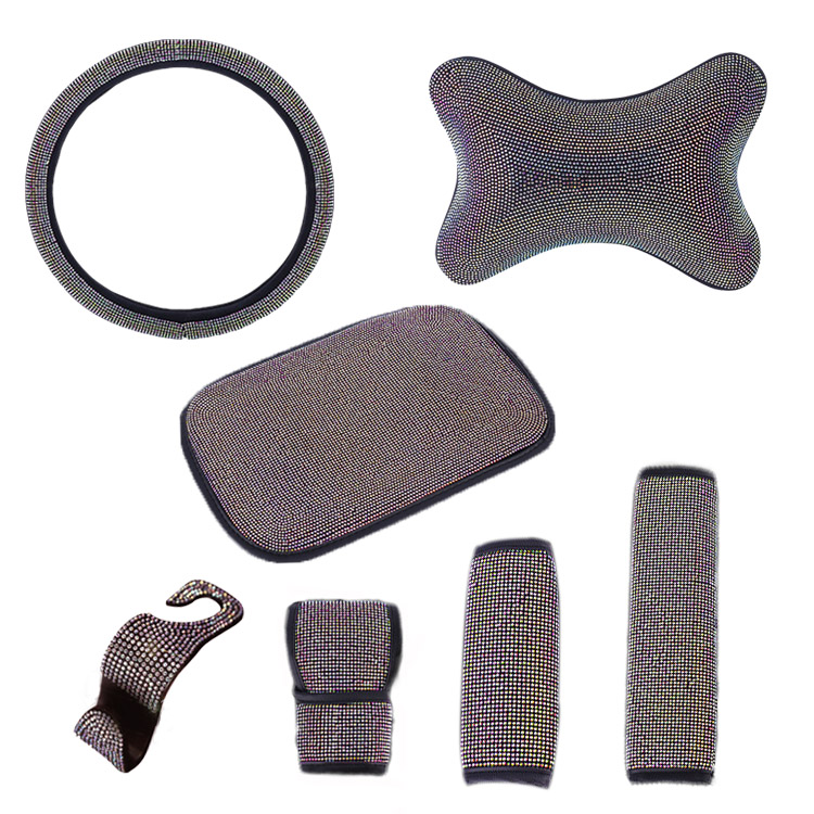 مجموعة عجلة قيادة السيارة من الحفر الكامل غطاء كتف ماسي مجموعة كتلة تحول فرامل اليد مجموعة حفر ساخنة مجموعة ديكور مجموعة السيارة الداخلية