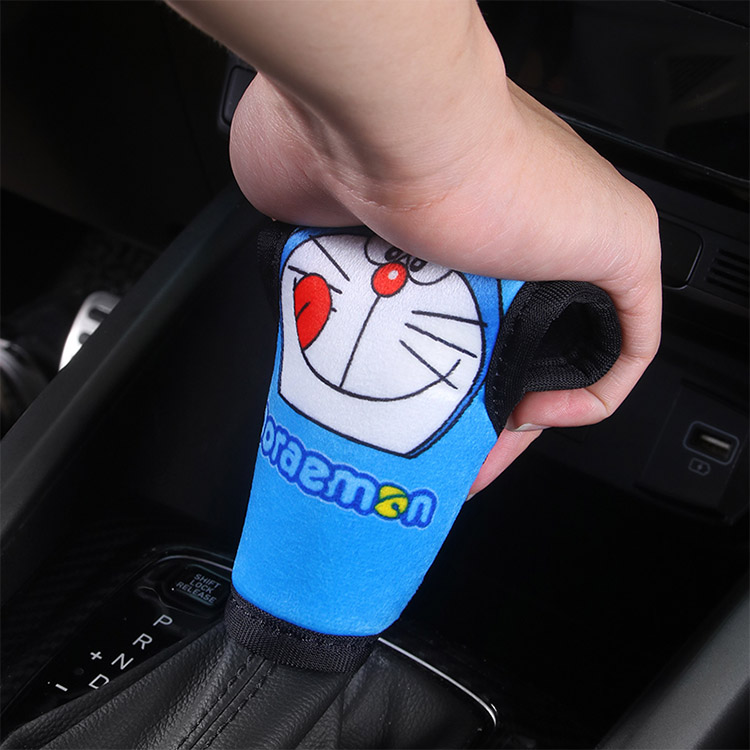 غطاء عجلة القيادة لطيف ، وسادة مسند الرأس ، غطاء فرملة اليد ، سلسلة مجموعة السيارة الداخلية