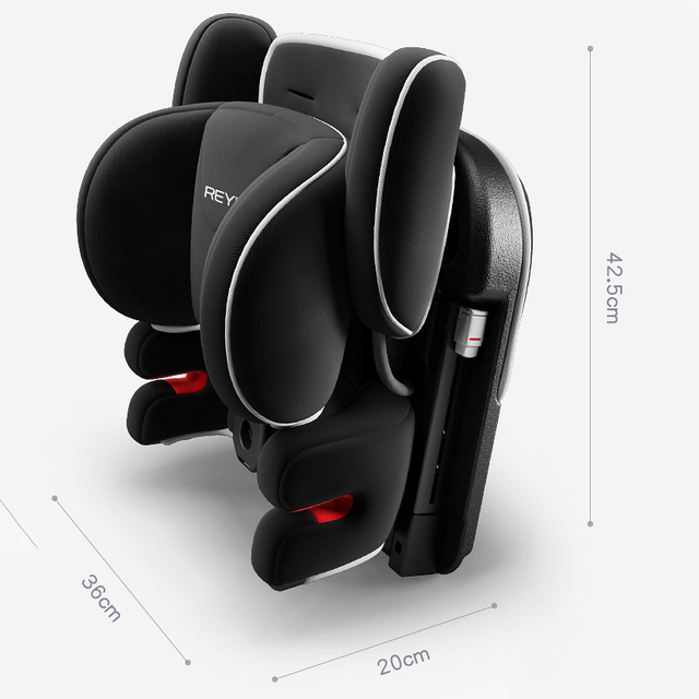مقعد سيارة HDPE مشترك لجميع موديلات مقعد السيارة من الرضع إلى الأطفال الصغار مع طي سريع مقاس 36.5 * 65 بوصة (عبوة من 1)