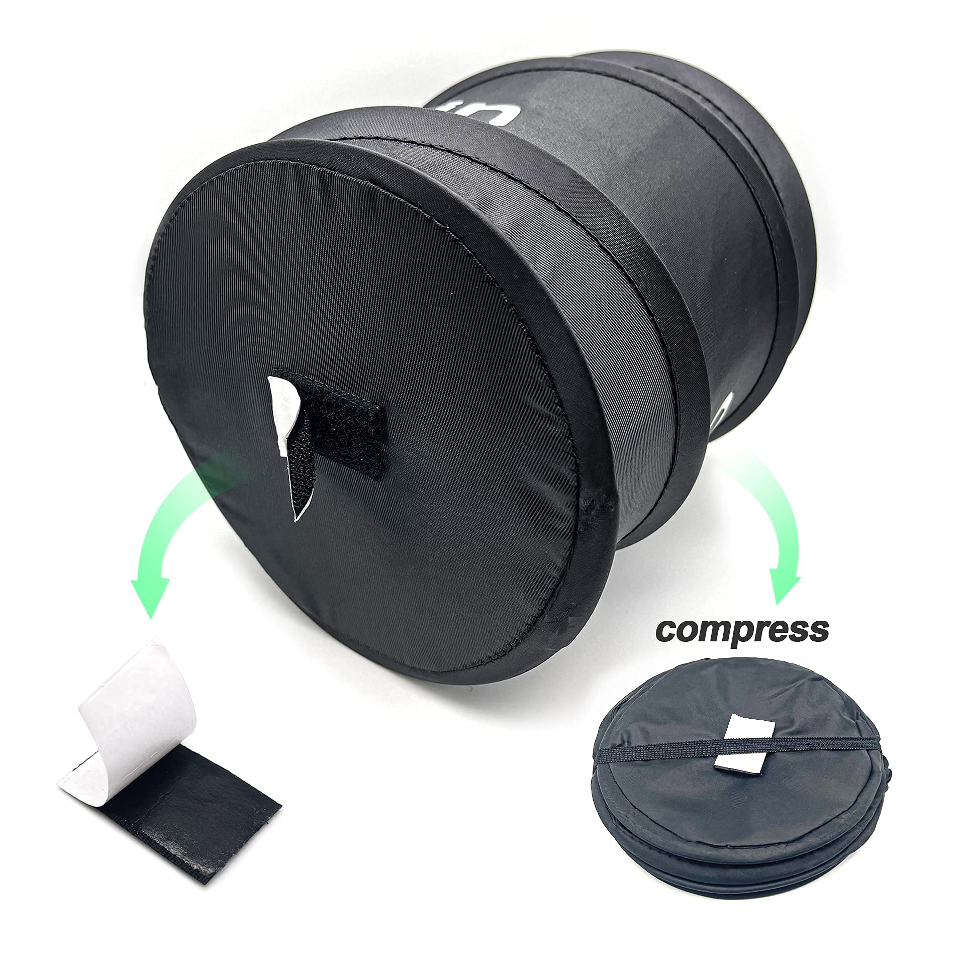 قابلة للطي سلة المهملات سيارة تخزين دلو تخزين حقيبة سيارة بن الصانع