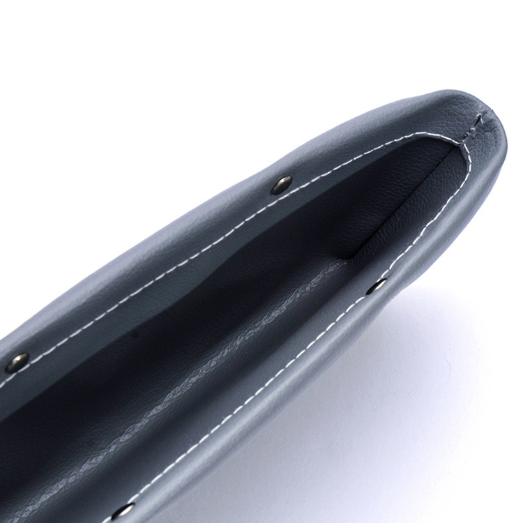 حشو فجوة مقعد السيارة قسط بو الجلود الكاملة مقعد وحدة التحكم المنظم جيب السيارة المنظم اكسسوارات السيارات الداخلية مقعد السيارة الجانب قطرة العلبة الماسك