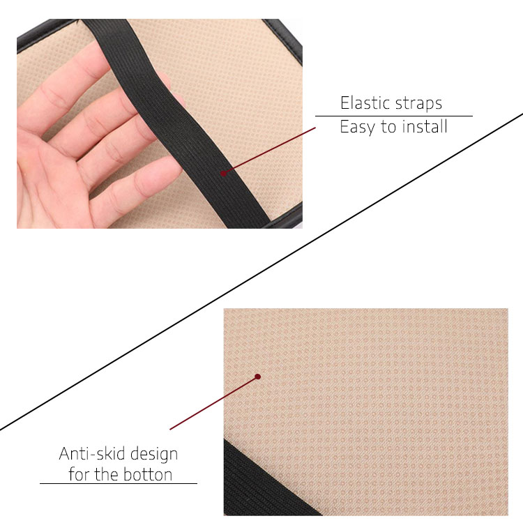 صندوق مسند ذراع السيارة العالمي غطاء الوسادة وحدة التحكم المركزية حافظة مقعد السيارة المركزية PU وسادة جلدية حماية الملحقات الداخلية