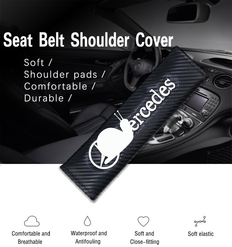 01 غطاء مقعد السيارة من ألياف الكربون