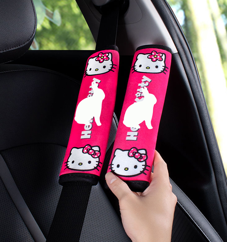 09 لينة قصيرة القطيفة حزام المقعد غطاء وسادة الكتف