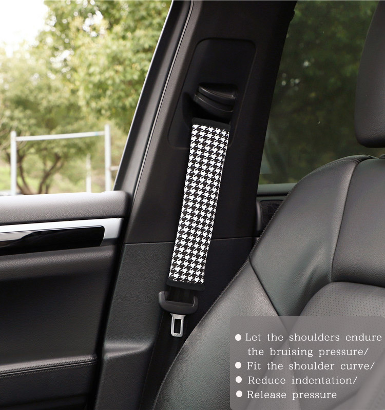 02 غطاء وسادة الكتف حزام مقعد السيارة
