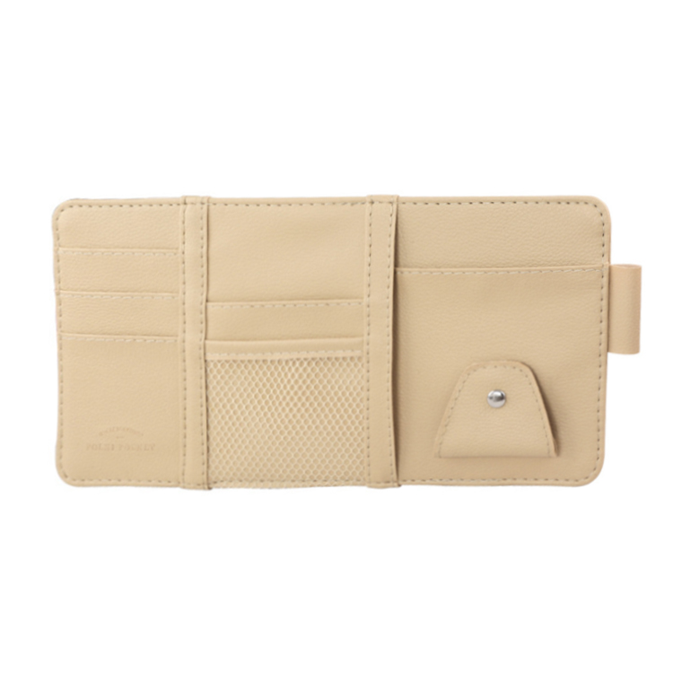 منظم حقائب السيارة حاجب الشمس متعدد الوظائف بطاقات الجيب وحامل النظارات لإكسسوارات السيارة