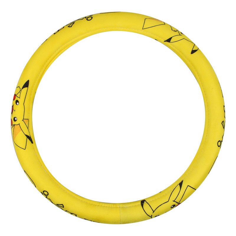 لطيف الكرتون نمط اكسسوارات السيارات 15 بوصة غطاء عجلة القيادة العالمي أفخم النسيج لينة دافئ قبضة حامي للسيارات 