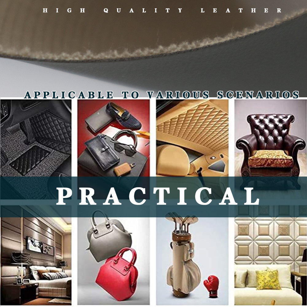 جلد سطح أملس جلد مقاوم للماء مجموعة HR جلد ملون مفصل