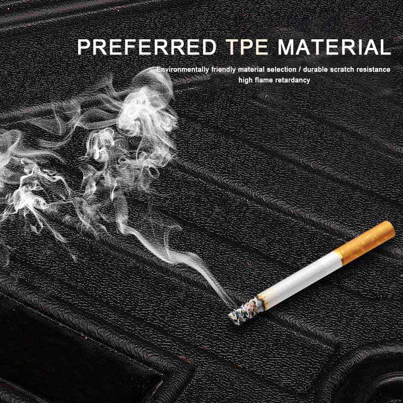 TPE Toyota Cruiser FJ Floor Mats متوافقة مع إكسسوارات السيارات 2010-2020 جميع بطانات حصيرة الطقس الأمامية مقعد المقعد الخلفي 2 مقعد في الصف الأيسر