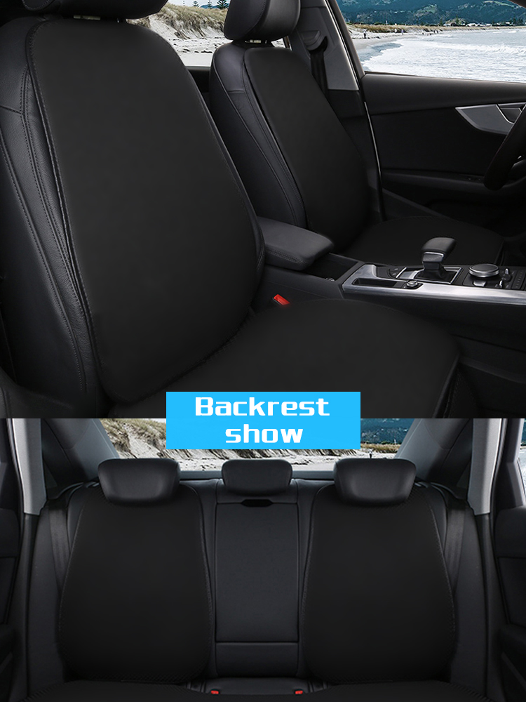 08 غطاء وسادة مقعد السيارة من الحرير الجليدي