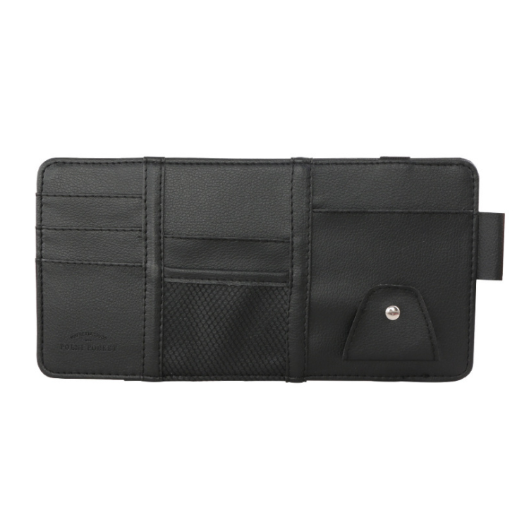 منظم حقائب السيارة حاجب الشمس متعدد الوظائف بطاقات الجيب وحامل النظارات لإكسسوارات السيارة