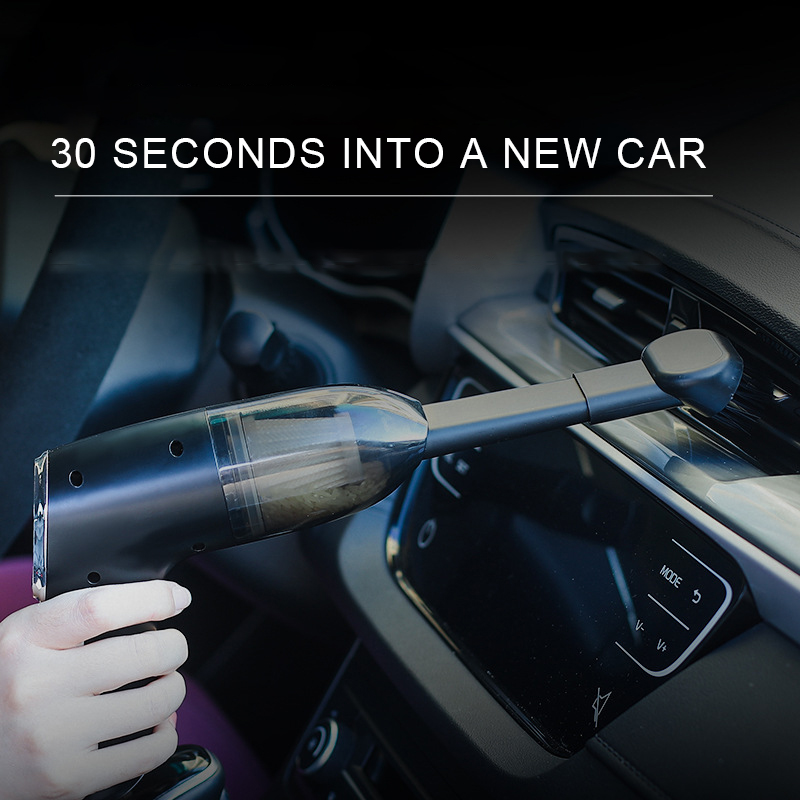 سيارة مكنسة مكنسة مكنسة محمولة سيارة صغيرة صغيرة باليد سيارة مصغرة شفط عالية الشحن منظف