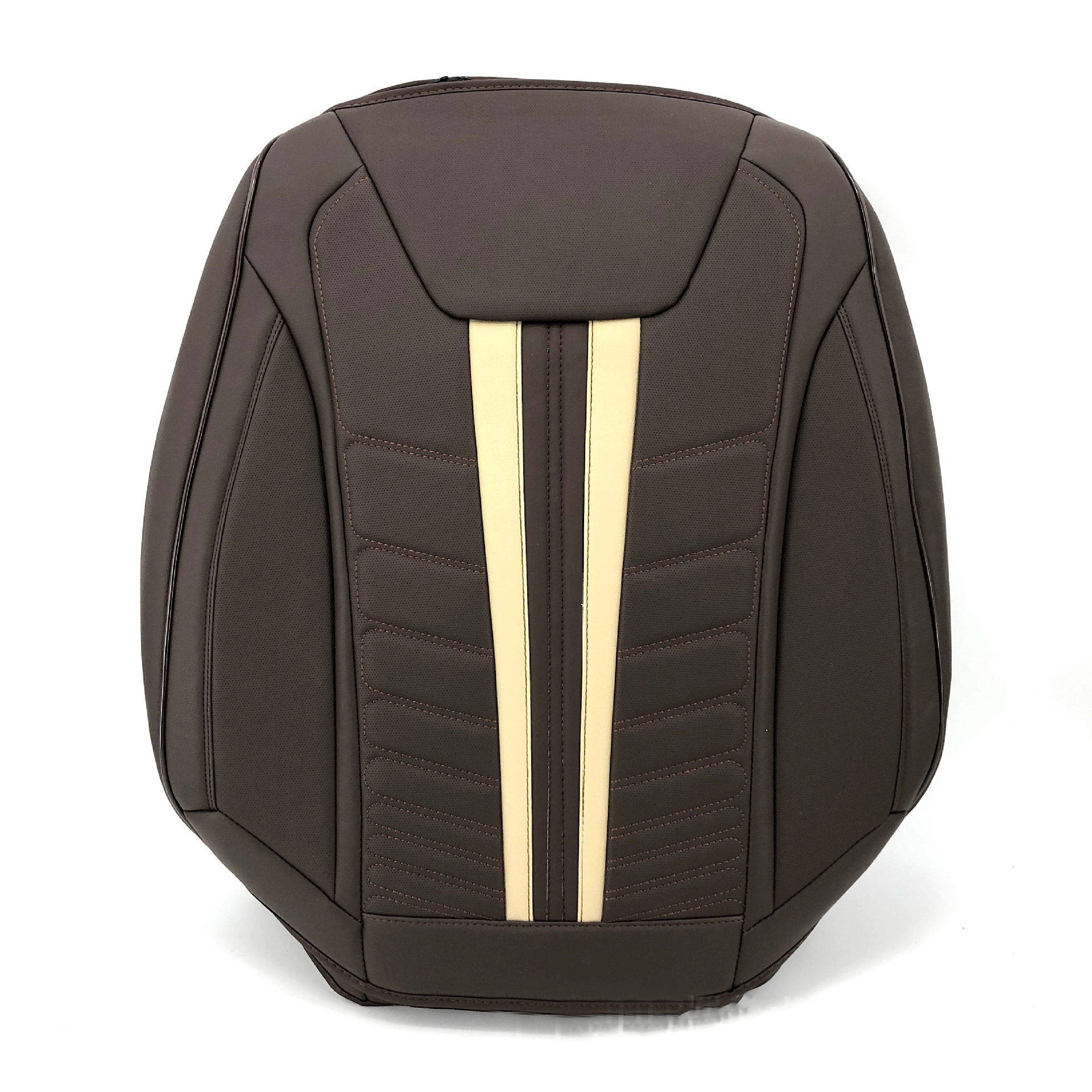 غطاء المقعد من جلد البولي يوريثان واقي وسادة مقعد السيارة المحيط بالكامل عالمي مخصص لخمسة مقاعد