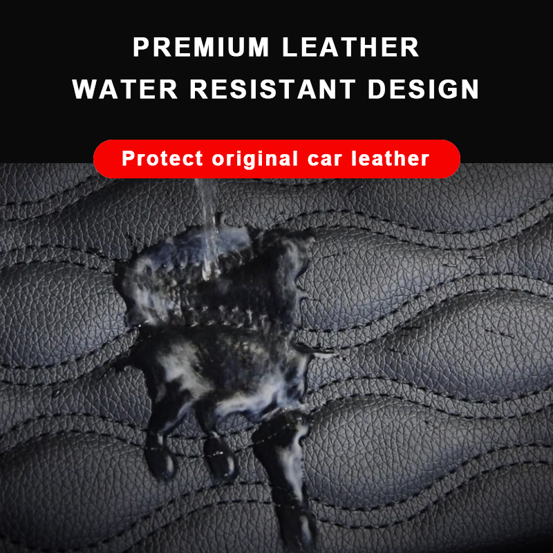 غطاء وسادة وحدة التحكم المركزية الأوتوماتيكي مناسب لسيارات الدفع الرباعي / الشاحنة / السيارة ، غطاء صندوق مقعد مسند ذراع السيارة المقاوم للماء ، غطاء مسند ذراع تلقائي من الجلد